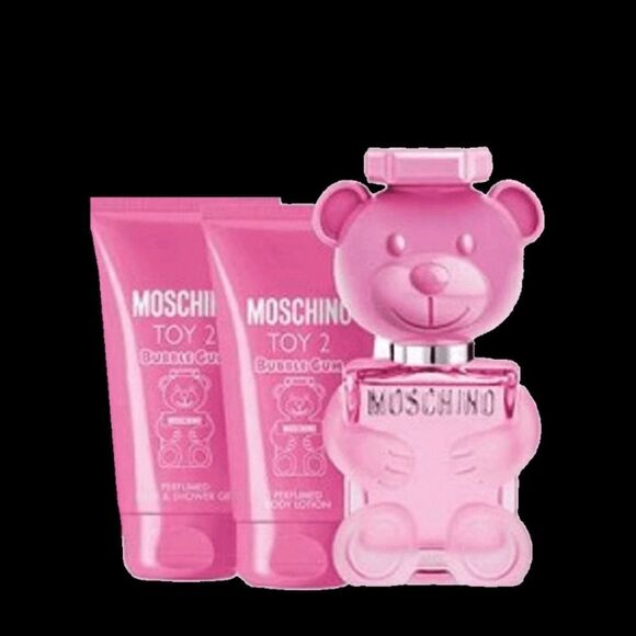 NIB Moschino Toy 2 Bubblegum 25ml 3pc Gift Set - Picture 9 of 9